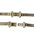 KUCI® Women's Bra Strap Holder Elastic Non-slip Straps With Buckle 4PCs