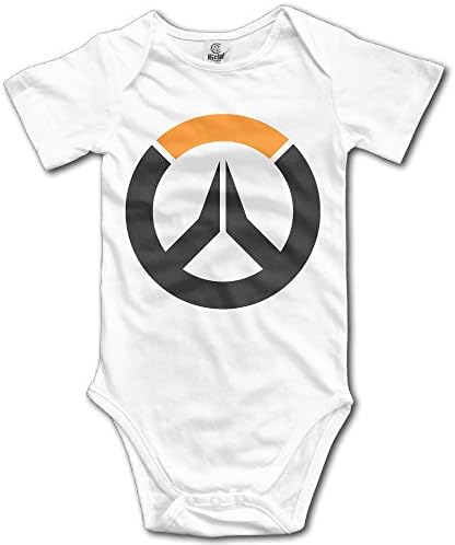 Yudou Overwatch Logo Baby Bodysuits Unisex Short Sleeves