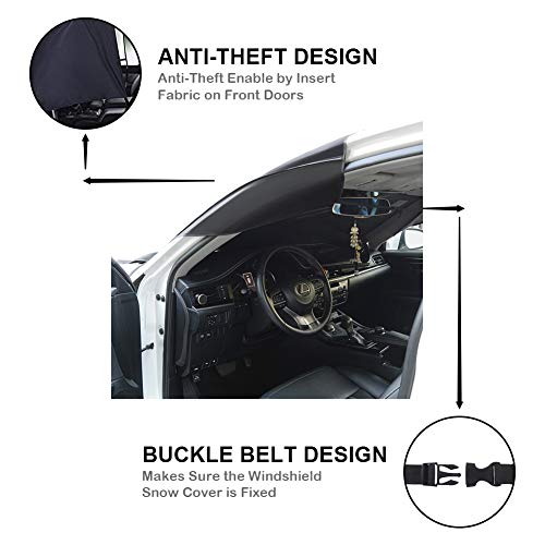 2 Whew+Windshield+Waterproof+Windproof+Minivans