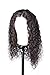 RULINDA Short Curly Wig Human Hair Brazilian Lace Front Human Hair Wigs With Baby Hair Pre Plucked Bleached Knots(16inch)