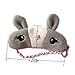Ayygiftideas Christmas Cute Rabbit Travel Health Care Sleep Patch Eye Mask Blinder