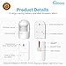 holahome Driveway Alarm Home Security - Wireless Long Range Driveway Sensor Waterproof Driveway Alert Security System Upgrade Motion Sensor Alarm Driveway Patrol for Home Yard Garage