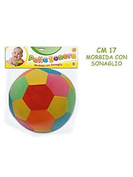 Teorema Juguetes - Pelota Sonora Blanda con sonajero,, 3.te61649 ...