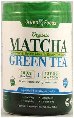 Green Foods Organic Matcha Green Tea - 11 oz