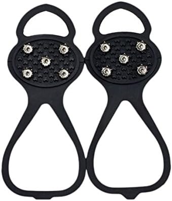 boutique1583 Non-slip Spikes Shoes Covers Climbing Walking Hiking Ice Crampons Antiskid Shoes Covers