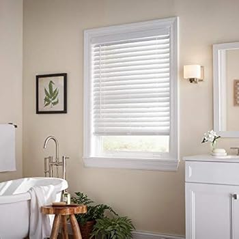 Amazon Com Home Decorators Collection White 2 In Faux Wood Blind