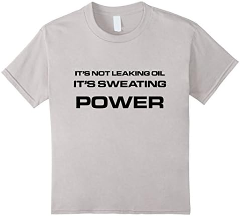 unisex-child Diesel Smoke Sweating Power Truck T-Shirt 8 Silver