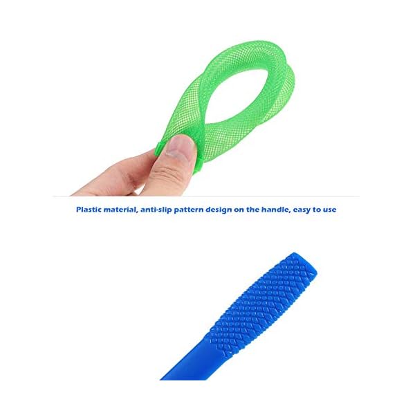 18 Pieces Hair Curlers Spiral Curls No Heat Wave Hair Curlers Styling Kit with 2 Pieces Styling Hooks for Most Kinds of…