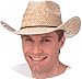 Rubies Unisex Straw Harvest Costume Hat for themed parties and Halloween, As Shown, One Size