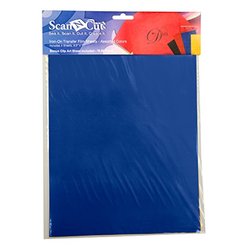 Brother ScanNCut CATFM01 Iron-On Transfer Film Sheets