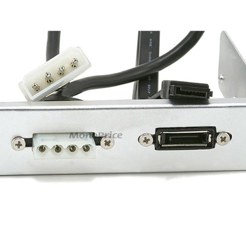 Monoprice 3.5-inch Front SATA and Molex Power Panel