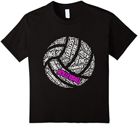 Kids Kids Volleyball Apparel - Volleyball sayings shirt for girls 10 Black