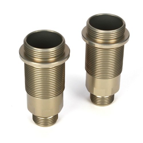 Front Shock Body Set, Hard Anodized (2): 5IVE-T, MINI WRC