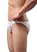 Adorneve Men Briefs Breathable Ice Silk Triangle Bikinis 4-packs White Large