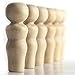 Wood Doll Bodies - Mom 2-1/4 inch - Bag of 10