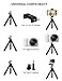 iPhone Tripod Phone Tripod, UBRU Tripod for iPhone Stand with Bluetooth Remote Camera Shutter Remote Shutter Release and Universal Clip for Android iOS Smartphones Camera Sports Camera Gopro etc.
