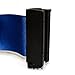 VIP Crowd Control Retractable Safety Wall Queue Barrier With Tuff Tex Black Finished (156