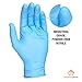 Superior Glove KeepKleen Contour Work Nitrile Gloves (100 Count) Latex Free Glove, Disposable Gloves, Powder Free, 9