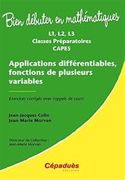 Applications différentiables, fonctions de plusieurs variables