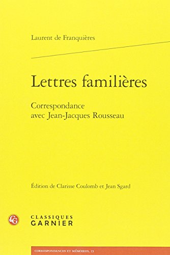 Lettres familières