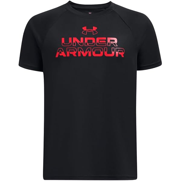 Amazon.com: Under Armour Boys Tech Split Logo Hybrid Short