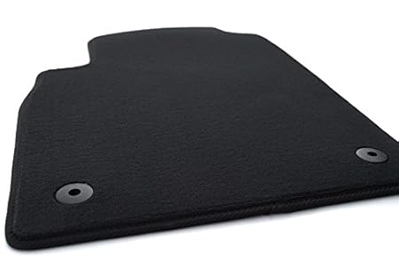 Fußmatte Velours Automatte, Fahrermatte einzeln schwarz