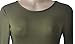 UGET Sexy Long Sleeve Irregular Hem Dress Beach Mini Shirt Tunic Dress US XS/Tag M Green