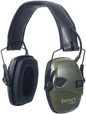 Howard Leight by Honeywell Impact Sport Sound Amplification Electronic Earmuff, Green (R-01526 lRbOxw, 4Pack (Earmuff)