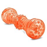Squeak Chew Toy for Dogs, ATESSON Bite Resistant Tough Rubber Tooth Cleaning Toy for Aggressive Chewer, 7