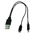 2 in 1 Multiple USB Charging Cable Adapter Connector with 8 Pin Lightning / Micro USB Ports-Premium Quality -ChargerWise- iPhone, Samsung and more
