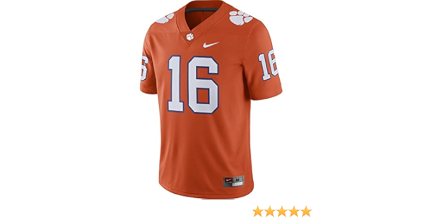 clemson 16 jersey