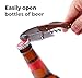 Luxury Rosewood Waiters Corkscrew and Wine Stopper - Multifunctional Bottle Opener, Corkscrew and Foil Cutter - Lifetime Guarantee