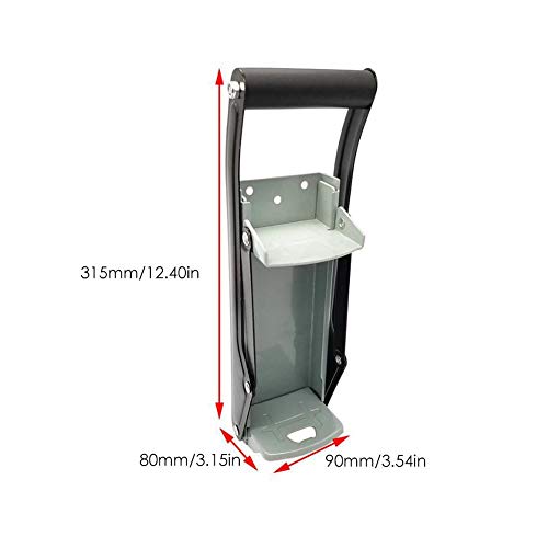 Beer Tin Can Crusher,16oz Bottle Opener, Wall Mounted Recycling Tool with Grip Handle, Kitchen Supplies, Pressure tanker - Thumbnail 6