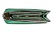 MEKU Womens Togo Leather Card Case Wallets Money Organizers Small Purse with Zipper Cash Holders for Lady (Green)