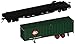 Bachmann Industries 52' with 35' Piggyback Trailer B and O Railway Express Agency Flat Car, 6