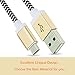 iSeeker Micro USB Cable High Speed 6.6ft/2m Nylon Braided Charging Cord USB 2.0 A Male to Micro B Sync and Charge Cable for Samsung, HTC, LG, Android and More[3-Pack]