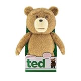 Ted 16" Plush with Sound & Moving Mouth, R-Rated, 5 Phrases (Explicit Language)