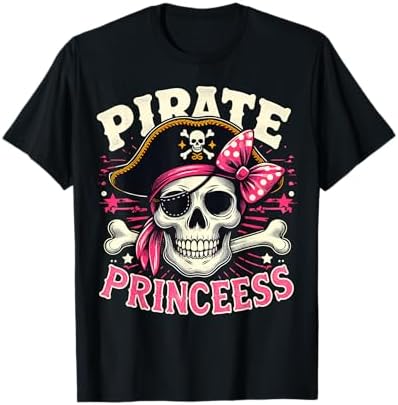 Amazon.com: Pirate Skull Girls Pirate Girl T-Shirt : Clothing