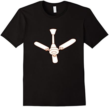 Retro Ceiling Fan Print T-Shirt