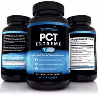 3 -in-1 PCT Post Cycle Therapy Protection Supplement 1125 mg Testosterone Booster, Liver Support, ESTROGEN BLOCKER - Contains Fenugreek, Chrysin, Milk Thistle, Tongkat Ali, Reservatrol And More (1)