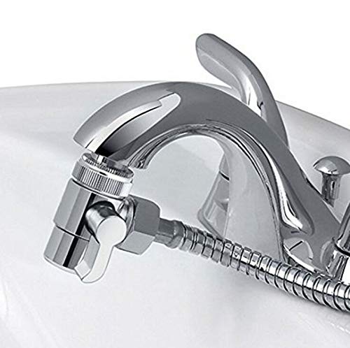 Mjuan Home & Garden - Bathroom Products,Brass Shower Arm Diverter Valve Splitter Water Inlet Pipe Fittings Bathroom - Thumbnail 3