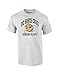 Banana Slugs Vincent T-Shirt Light Grey Gildan Men's Cotton Tee (Large)