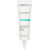 -CHRISTINA- Unstress Harmonizing Eye & Neck Night Cream with Retinol | Overnight Skin Repair | Eye Cream Revitalizes, Nourishes, and Hydrates your Skin 1 fl. oz (30 ml)
