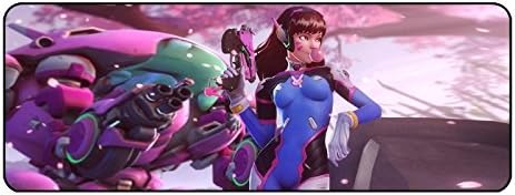 GALIGEIGEI Soft Smooth Gaming Mouse Pad Mouse Mat(31.5 "x 11.8"x0.08"), Design for Overwatch (DVA-4)