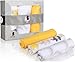 100% Organic Cotton Muslin Baby Swaddle Blankets for Newborn, BOY, OR Girl, Unisex – 47 x 47 inches, 3 Pack, Elephants, Animals, Yellow, Gray