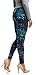 LMB Lush Moda Extra Soft Leggings With Designs- Variety Of Prints - 136F,Aztec Multi Ornament,One Size fits Most (XS - XL)
