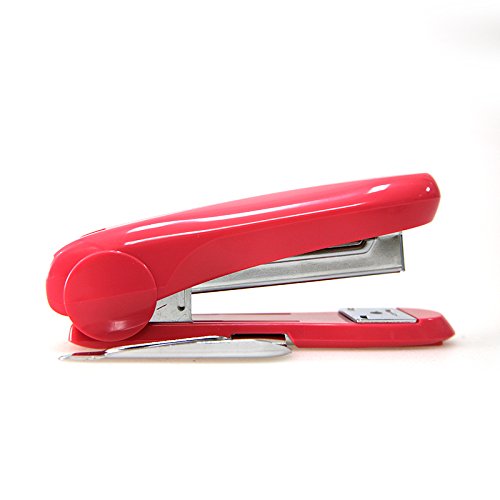 Max Stapler(Pink) with Remover, 30-Sheet stapling Capacity