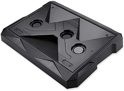 WAWRR Notebook Cooler, Notebook Cooling Pad Universal Gamer Accessories 3 Turbo Fan USB Portable PC Gaming Stand