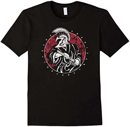 Mens Trojan Samurai Tee XL Black