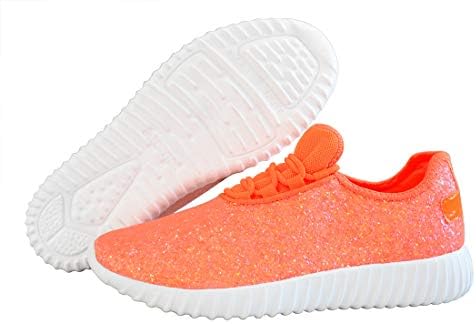 red glitter tennis shoes womens
